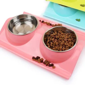 Sweety Anti-Spill & Mess Double Pet Bowl