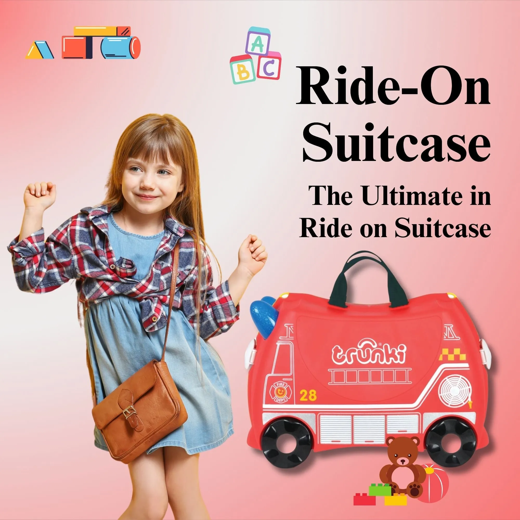 Trunki Rideon - Frank Fire Engine