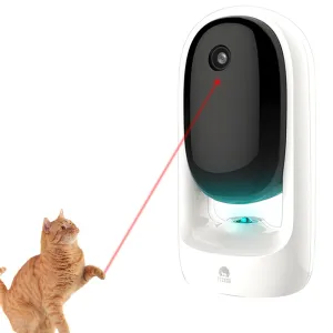 Two-Way Laser Interactive Smart Wifi Pet Camera App Remote Control Home HD 1080P Cat Toy Camera Real Time Video