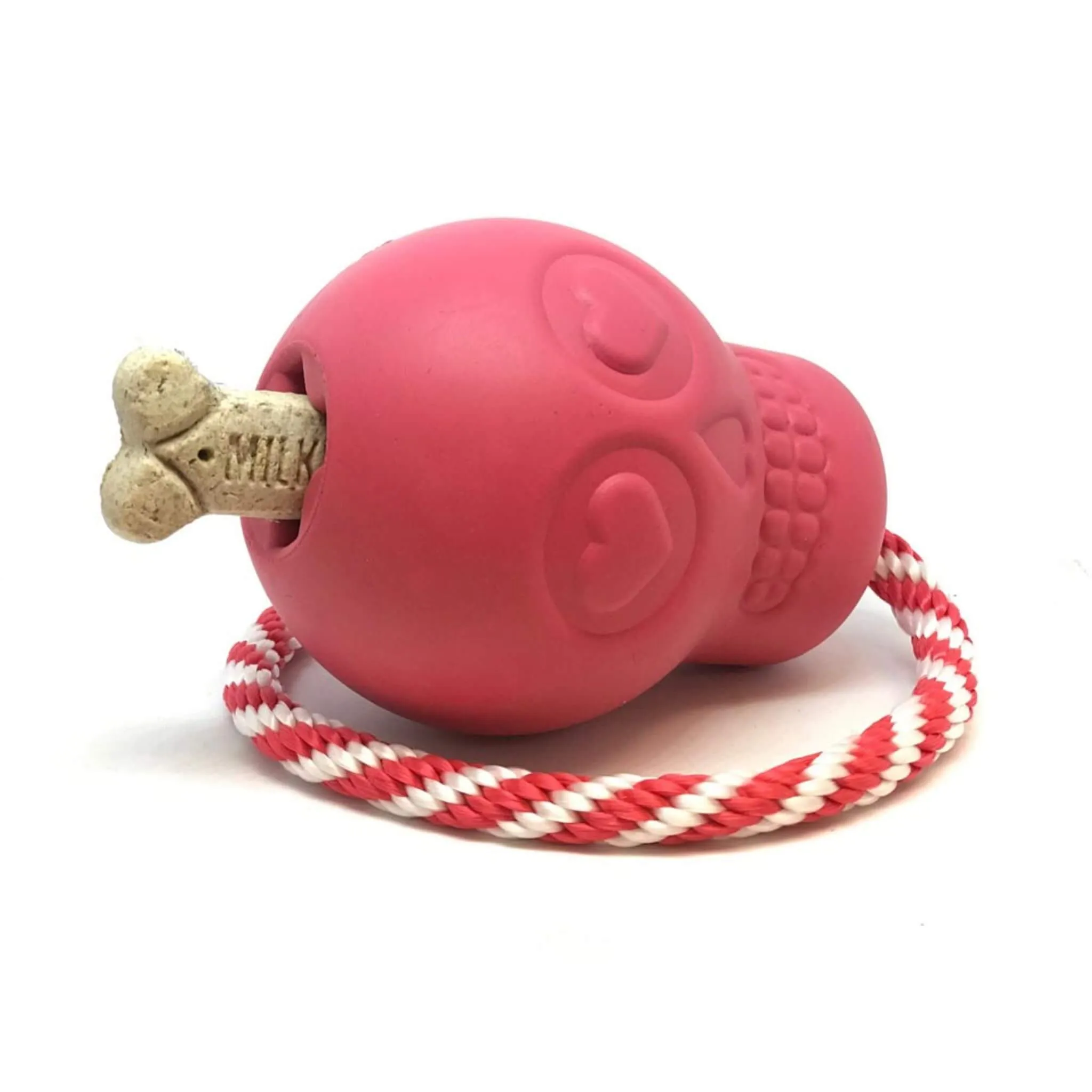 USA-K9 Magnum Natural Rubber Skull Dog Chew Toy