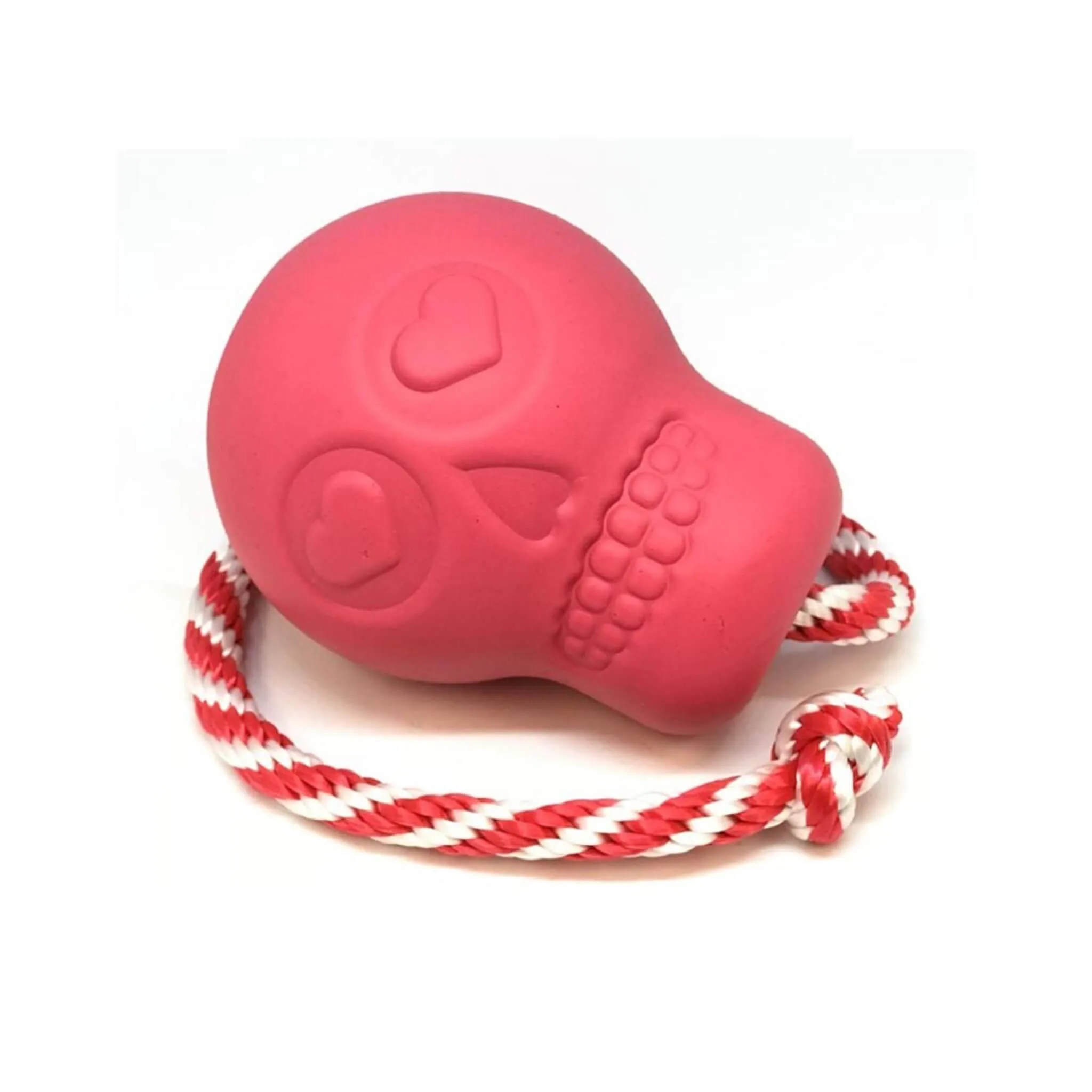 USA-K9 Magnum Natural Rubber Skull Dog Chew Toy