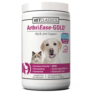 VetClassics ArthriEase GOLD Hip & Joint Support Chewable Tablets