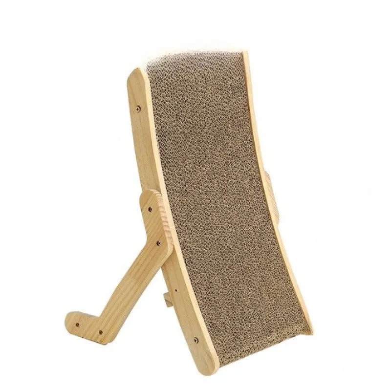 Wooden Cat Scratcher Scraper