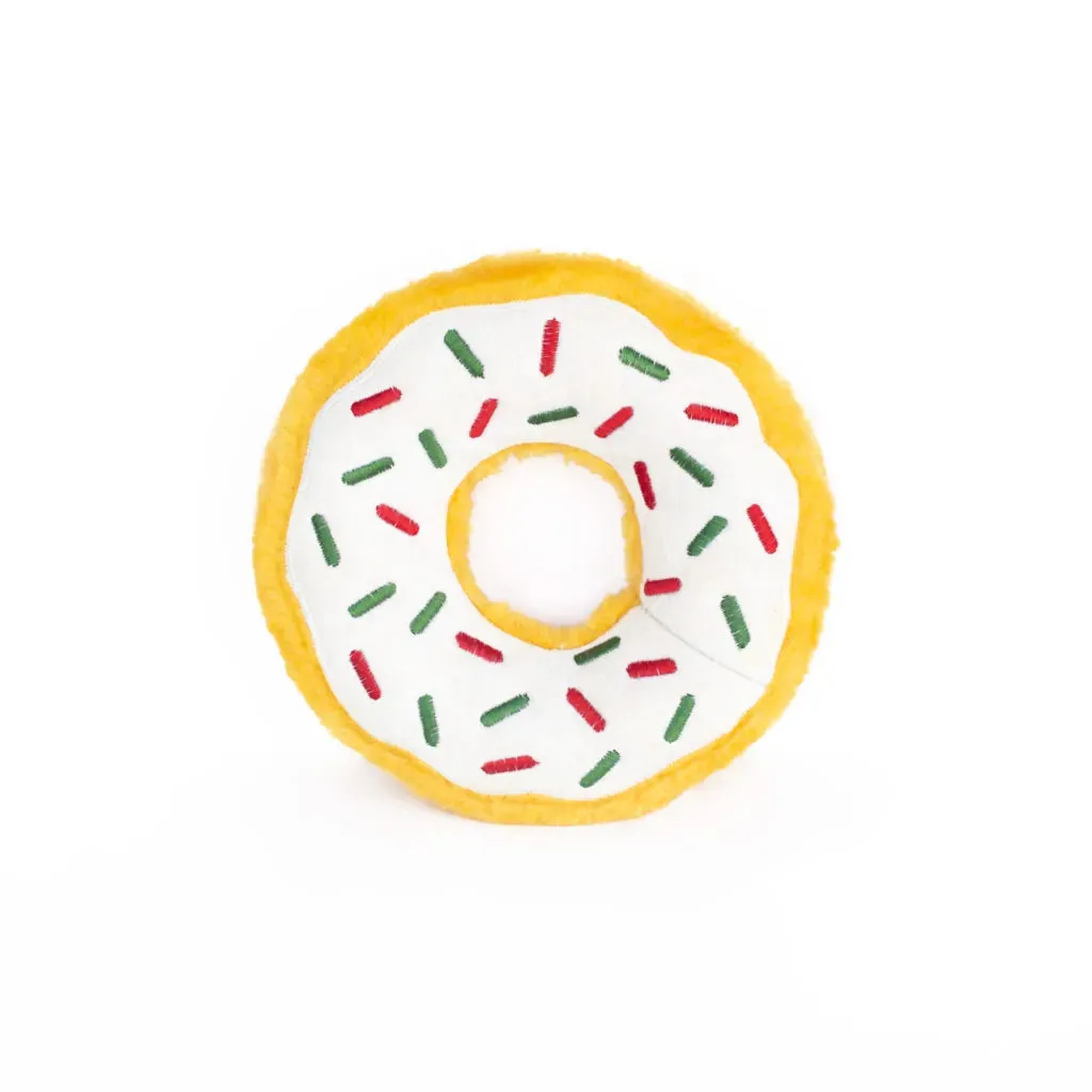 ZippyPaws Dog Toy Holiday Donutz