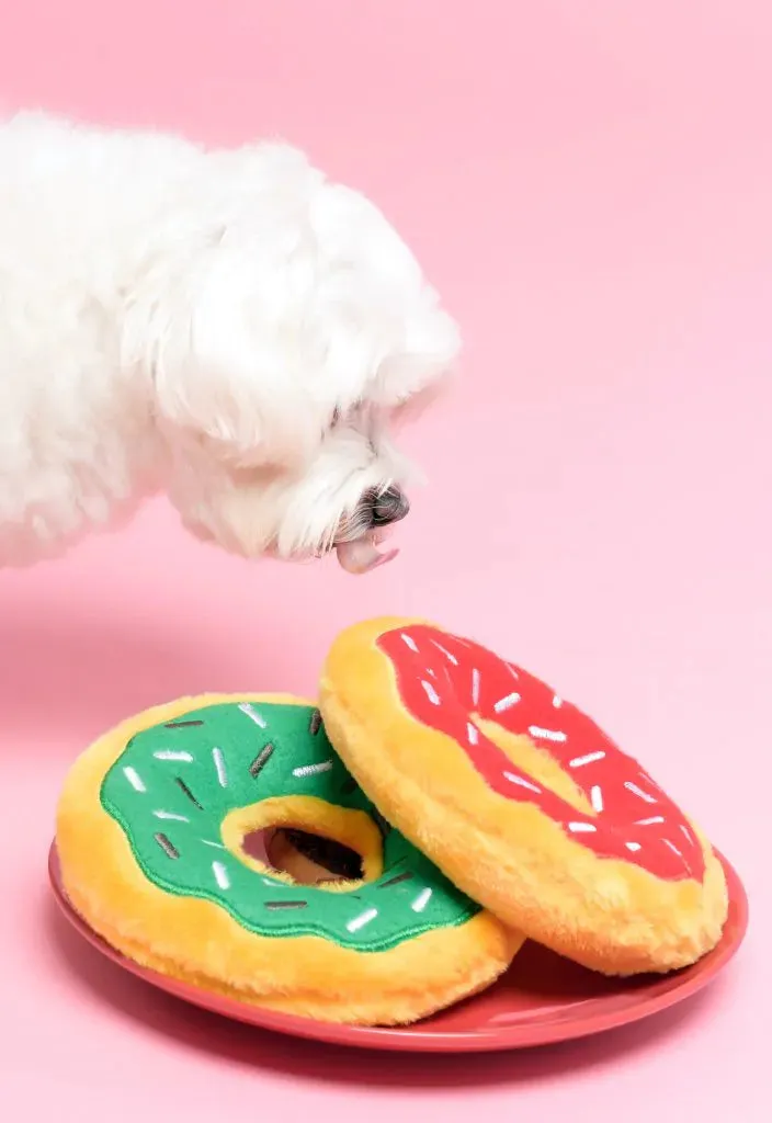 ZippyPaws Dog Toy Holiday Donutz