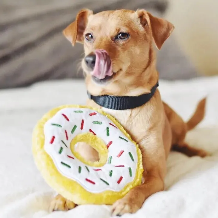 ZippyPaws Dog Toy Holiday Donutz